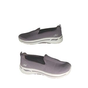 Skechers Go Walk Arch Fit Air Cooled Womens Slip On Sneakers Size 8.5 MVE